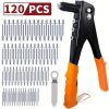 AIMUNOK Heavy Duty Hand Riveter, Rivet Gun, 3u002F32