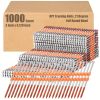 1000 Count 21 Degree Framing Nails Full Round Head Collated Framing Ring Shank Hot Dipped Galvanized Nails Plastic Row Fixed For All Pressure Treated Lumber (3 Inch X 0.120 Inch)