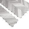 36 X 6 Inch, 18-Pack, Interlocking Luxury Vinyl Flooring Tile, Wood Floor Plank For Kitchen Bathroom – Waterproof, Anti-Slip, Wear-Resistant, Reusable