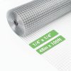 HITTITE Hardware Cloth 1u002F4 Inch 48in X 100 Ft, Hot-dip Galvanized After Welding Chicken Wire Mesh, 23 Gauge Welded Chicken Wire Fencing For Chicken Coop And Home Improvement Projects