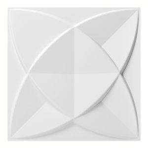 33-Pack White Geometric PVC Ceiling & Wall Panels - 11.8x11.8 Inch Lightweight Durable Sheets, Easy Install Adhesiveu002FWiring Frame Compatible, 31.91 Sq.Ft Coverage for DIY Home & Commercial Decor, Bedroom Upgrades | Modern Interior Design | Easyinstall Paneling
