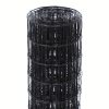 No. 16 Welded Wire Mesh, Galvanized PVC Welded Wire Mesh Roll, Grid Size 2 Inch x 3 Inch, Pig Cage Wire Mesh Fence, Suitable for Home Decor Animal Enclosure